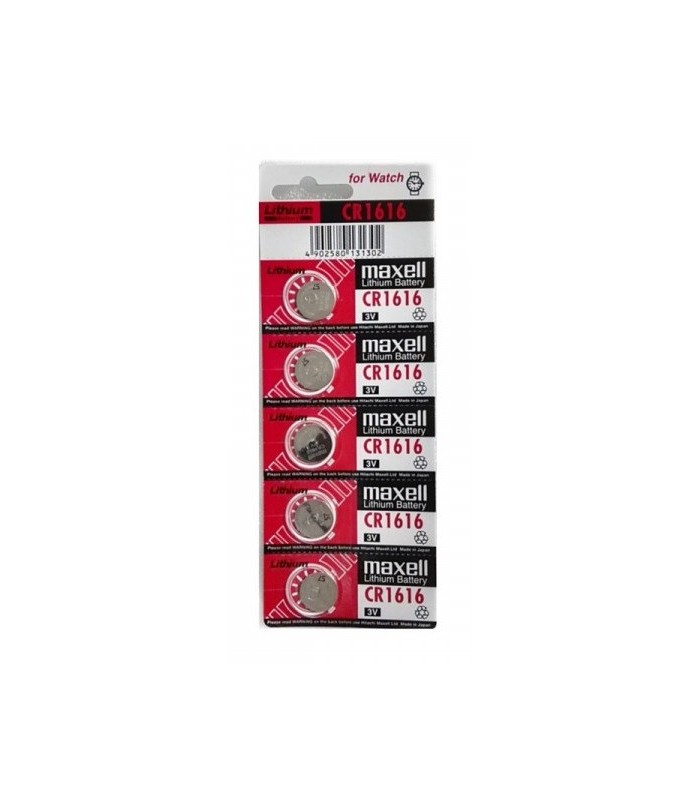 PILA BOTON MAXELL ALKALINE CR1616 3V