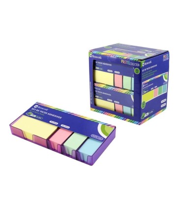 SET TACOS ADHESIVOS BISMARK - DIFERENTES MEDIDAS - COLORES PASTEL