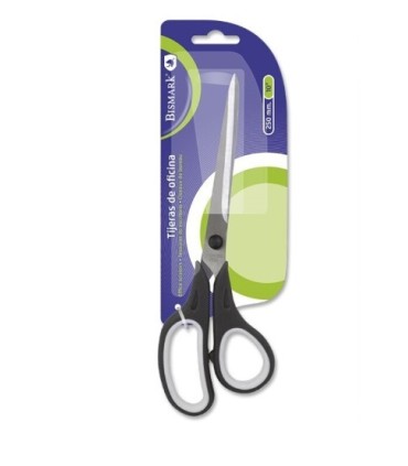 TIJERA DE OFICINA 250MM EN BLISTER BISMARK