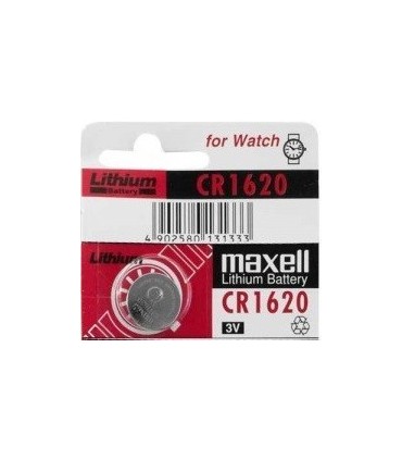 PILA BOTON TOSHIBA ALKALINE CR1620 3V