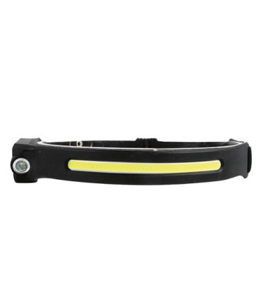 LINTERNA FRONTAL CABEZA LED COB CON SENSOR GSC 5W 300 LUMENES IPX4 1200MAH