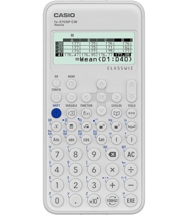 CALCULADORA CIENTIFICA CASIO FX-570 SPCW BLANCA EN CAJA