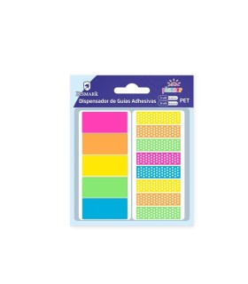 DISPENSADOR DE NOTAS PLANNER GUIAS ADHESIVAS BISMARK