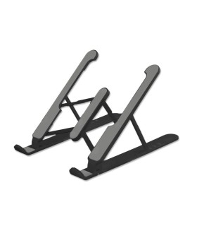 SOPORTE ATRIL PLEGABLE METAL BISMARK PARA ORDENADOR PORTATIL, TABLET Y LIBROS