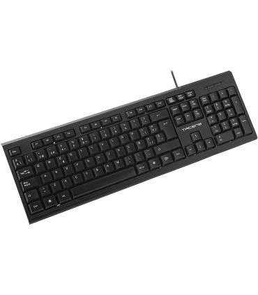 TECLADO DE MEMBRANA USB ANIMA AK0 NEGRO - CABLE 1 30 METROS
