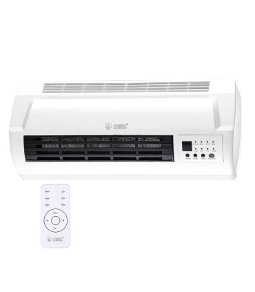 CALEFACTOR SPLIT DE PARED GSC 2000W BLANCO - TEMPORIZADOR 24 H  - TERMOSTATO REGULABLE