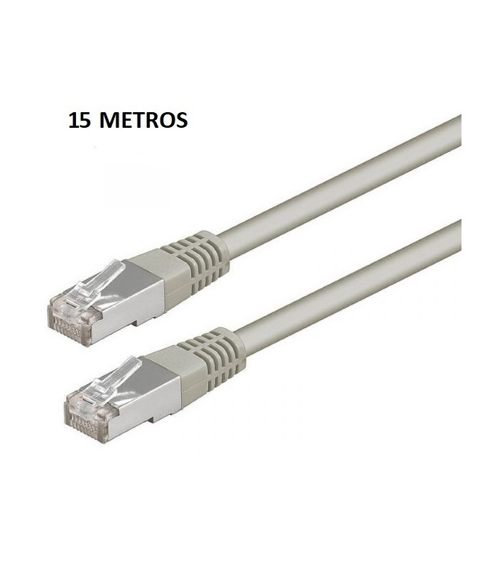 LATIGUILLO DE RED AISENS A136-0279 - RJ45 - FTP - CAT6 - 15 METROS - GRIS