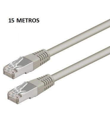 LATIGUILLO DE RED AISENS A136-0279 - RJ45 - FTP - CAT6 - 15 METROS - GRIS