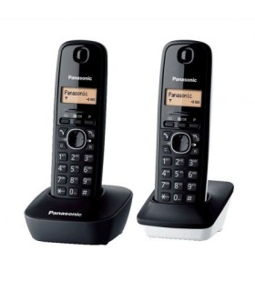 TELEFONO INALAMBRICO DECT PANASONIC KX-TG1612SP1 - PACK DUO - PANTALLA LCD - AGENDA 50 LLA