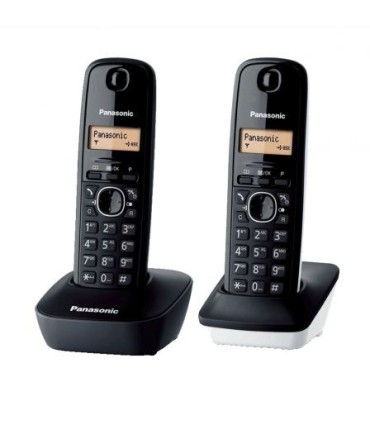 TELEFONO INALAMBRICO DECT PANASONIC KX-TG1612SP1 - PACK DUO - PANTALLA LCD - AGENDA 50 LLA