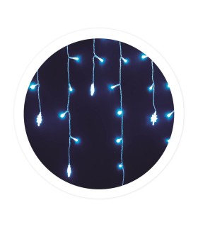 CORTINA LED ESTRELLAS GSC - 8 FUNCIONES - LUZ FRIA - 2 3 METROS - CONEXION USB