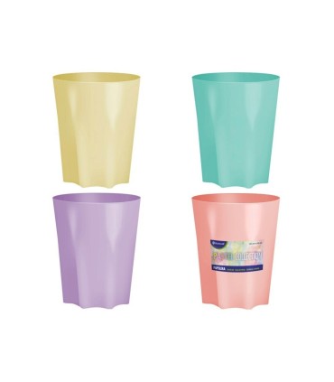 PAPELERA EN FORMA DE PASTEL Y COLORES PASTEL