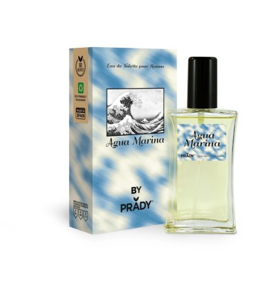 COLONIA HOMBRE AGUA MARINA 90 ML PRADY - FRAGANCIA INSPIRADA EN AGUAS FRESCAS DE ADOLFO