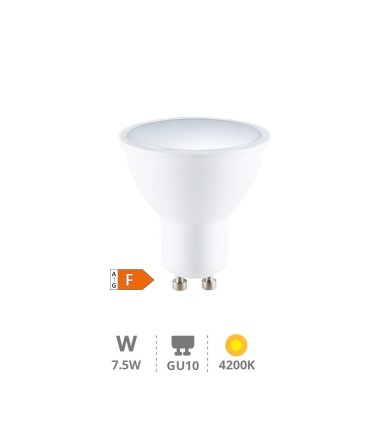 BOMBILLA LED GSC GU10 7 5W LUZ NEUTRA 4200K 700 LUMENES