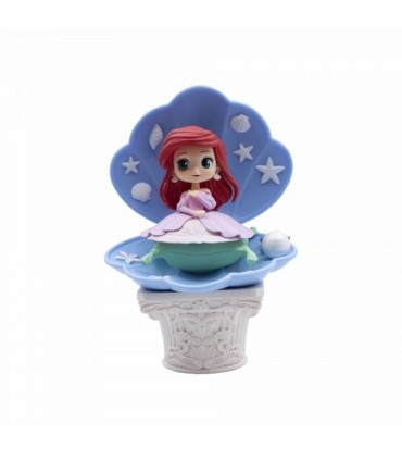 BANPRESTO DISNEY CHARACTERS Q POSKET LA SIRENITA ARIEL VER A PINK DRESS STYLE