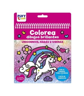 COLOREA DIBUJOS BRILLANTES