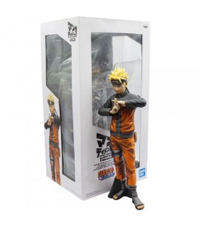BANPRESTO GRANDISTA NARUTO SHIPPUDEN NARUTO UZUMAKI - FIGURA DE COLECCION - ALTURA 27CM