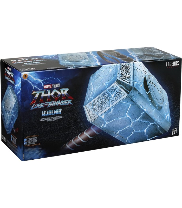 HASBRO MARVEL LEGENDS SERIES THOR: LOVE AND THUNDER REPLICA MJOLNIR MARTILLO PREMIUM