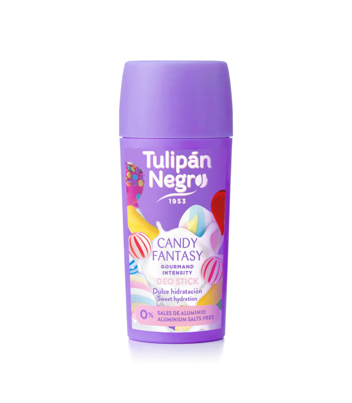 DESODORANTE EN BARRA DEO STICK TULIPAN NEGRO CANDY FANTASY
