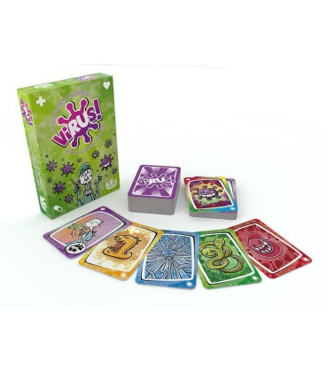 VIRUS! ¡EL JUEGO DE CARTAS MAS CONTAGIOSO! JUEGO DE CARTAS - TEMATICA MEDICINA
