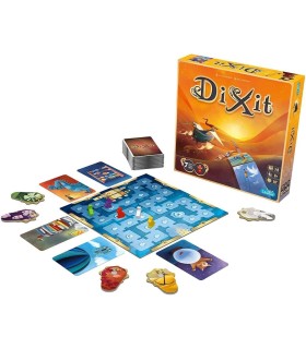 DIXIT CLASSIC JUEGO DE TABLERO - TEMATICA ABSTRACTA - DE 3 A 6 JUGADORES
