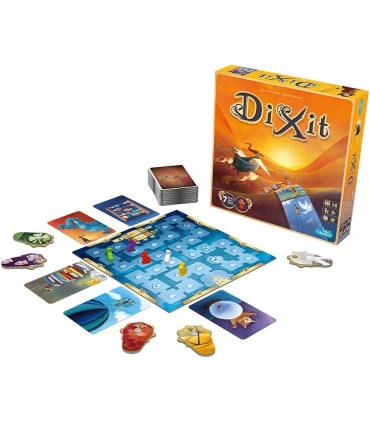 DIXIT CLASSIC JUEGO DE TABLERO - TEMATICA ABSTRACTA - DE 3 A 6 JUGADORES