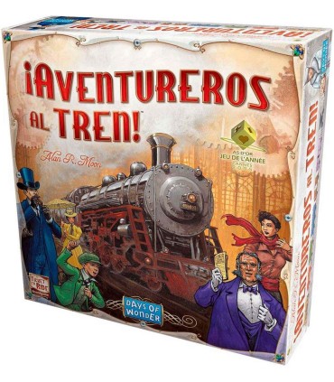 ¡AVENTUREROS AL TREN! JUEGO DE TABLERO - TEMATICA TRENES - DE 2 A 5 JUGADORES