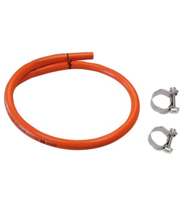 KIT GOMA DE BUTANO 80cm + 2 ABRAZADERAS GSC