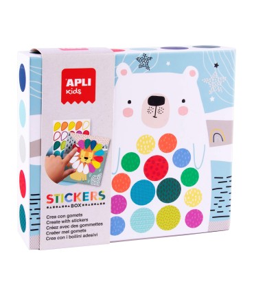 STICKERS BOX OSO APLI KIDS