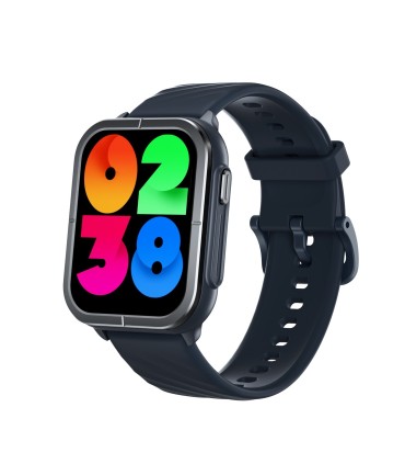 RELOJ SMARTWACH MIBRO WATCH C3 NEGRO - PANTALLA 1 85" HD - LLAMADAS BLUETOOTH - 2 CORREAS