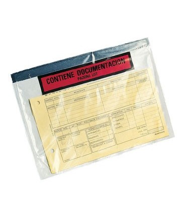 SOBRES ADHESIVOS KORES 240x130mm PORTADOCUMENTOS CAJA 250 UNIDADES