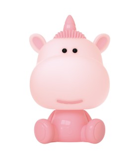 LAMPARA LUZ NOCTURNA - LUZ DE NOCHE LED UNICORNIO ROSA GSC 2 5W LUZ DIA - 195x180x300mm