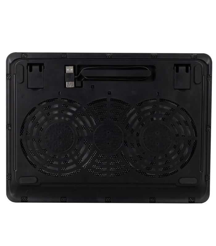 BASE DE REFRIGERACION NGS JETSTAND PARA PORTATIL HASTA 15 6" - ILUMINACION LED AZUL