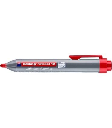 ROTULADOR EDDING RETRACT 12 ROJO
