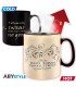 TAZA TERMICA HARRY POTTER MAPA DEL MERODEADOR -  CAJA 2 UDS - 460 ML