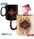 TAZA TERMICA HARRY POTTER MAPA DEL MERODEADOR -  CAJA 2 UDS - 460 ML