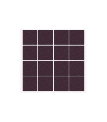 SET 16 FIELTROS ADHESIVOS CUADRADOS 16X20MM - MARRON