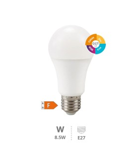 BOMBILLA LED GSC A60 E27 8 5W RGB+CCT 806 LUMENES - INCLUYE MANDO A DISTANCIA