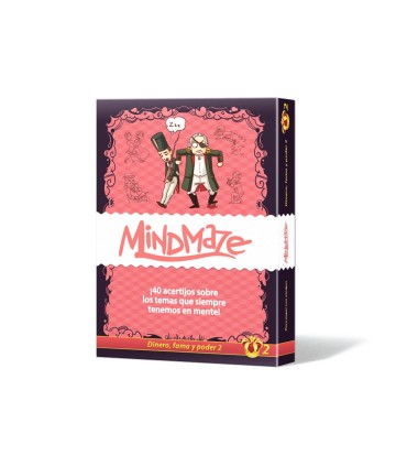 JUEGO DE MESA MIND MAZE: DINERO FAMA Y PODER 2 PEGI 14