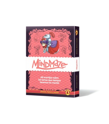 JUEGO DE MESA MIND MAZE: DINERO FAMA Y PODER PEGI 14