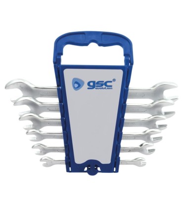 SET 6 LLAVES INGLESAS FIJAS DE 6 A 17mm GSC EVOLUTION