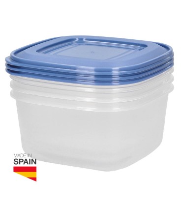 PACK DE 3 FIAMBRERAS HERMETICAS DE PLASTICO 0 60L - TAPER HERMETICO - GSC EVOLUTION