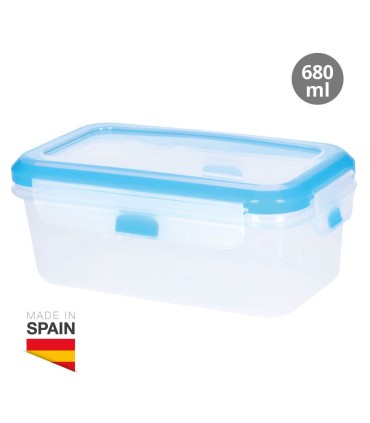 FIAMBRERA HERMETICA DE PLÁSTICO 680ML - TAPER HERMETICO - GSC EVOLUTION