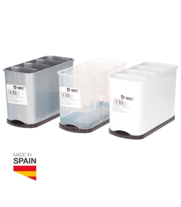 ESCURRECUBIERTOS RECTANGULAR CON BANDEJA RETRÁCTIL GSC EVOLUTION - PACK DE 12 UNIDADES