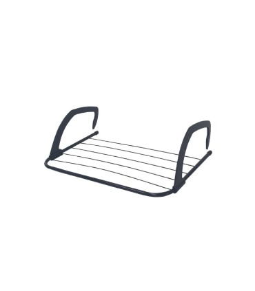 TENDEDERO PLEGABLE BALCON-RADIADOR PIPALI NEGRO 50x30x15,5cm GSC EVOLUTION