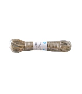 CUERDA DE TENDER FORRADA GSC EVOLUTION COLOR GRIS - 20 METROS