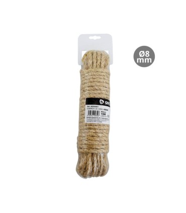 CUERDA DE SISAL 8MM 15M GSC EVOLUTION