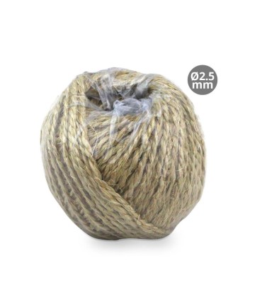 CUERDA DE SISAL Ø2 5mm X 48m LINEALES 200gr  GSC EVOLUTION
