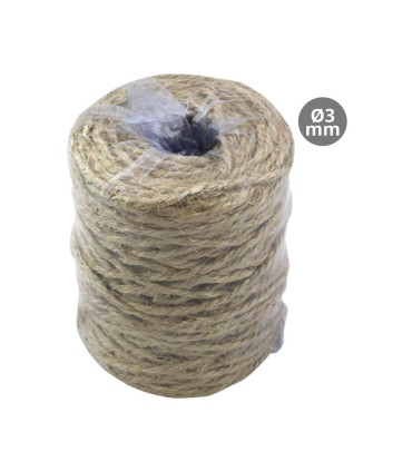 CUERDA DE SISAL Ø3 0mm X 100m LINEALES 500gr  GSC EVOLUTION