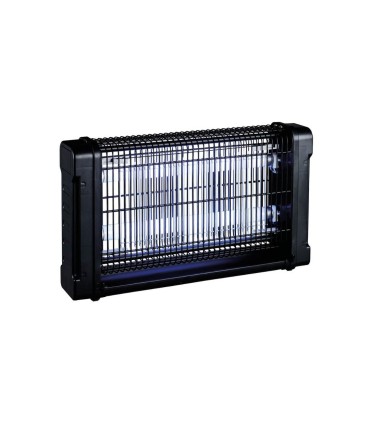 MATA INSECTOS ELECTRICO 2x10W 80M2 NEGRO GSC EVOLUTION